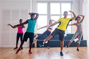 Adult jazz class