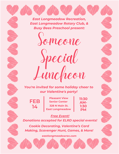 Someone Special Luncheon Flyer